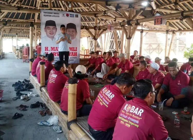Dahsyat!, Puluhan Mantan Kades di Kabupaten Tangerang Dukung Mad Romli-Irvansyah