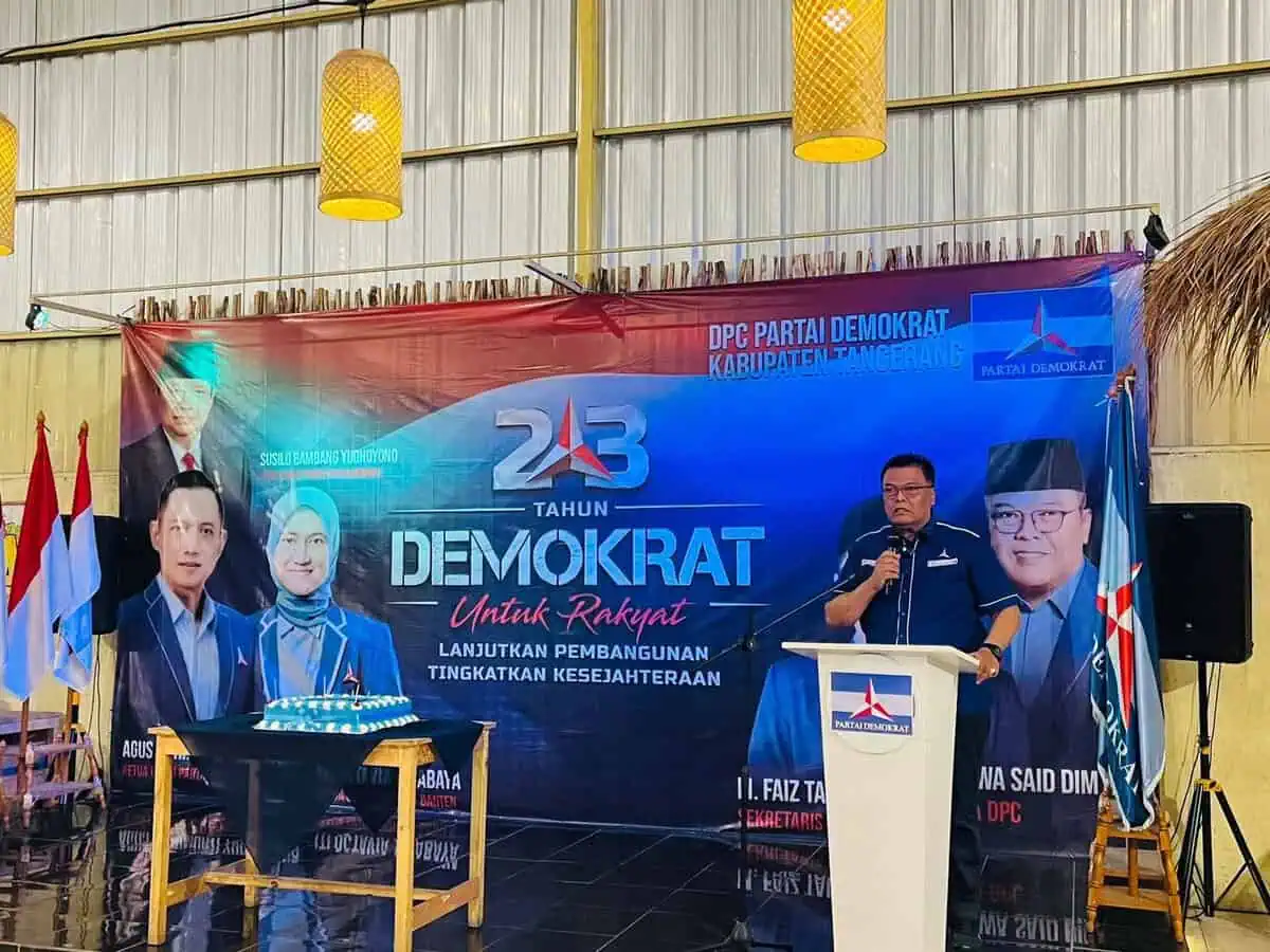 Rayakan HUT ke 23, DPC Partai Demokrat Kabupaten Tangerang Gelar Konsolidasi Untuk Pilkada Rayakan HUT ke 23, DPC Partai Demokrat Kabupaten Tangerang Gelar Konsolidasi Untuk Pilkada