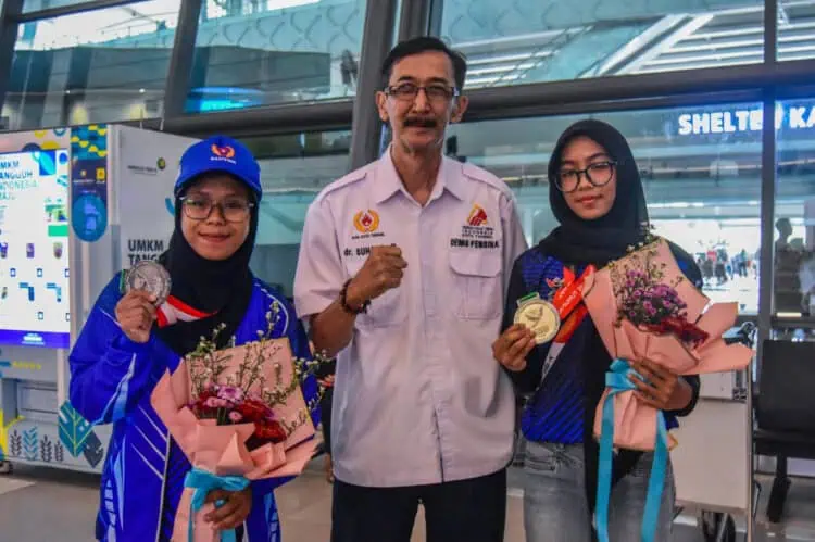 Dua Atlet Sumbang Perak Untuk Banten, FPTI Tangsel Bersyukur
