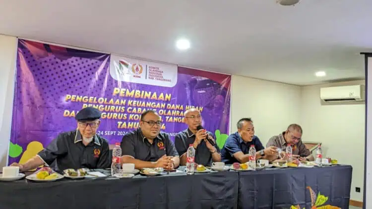 KONI Kabupaten Tangerang Tingkatkan Pengelolaan Dana Hibah
