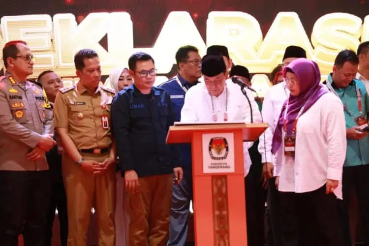 Deklarasi Kampanye Damai, Maesyal-Intan akan Ciptakan Politik Gembira