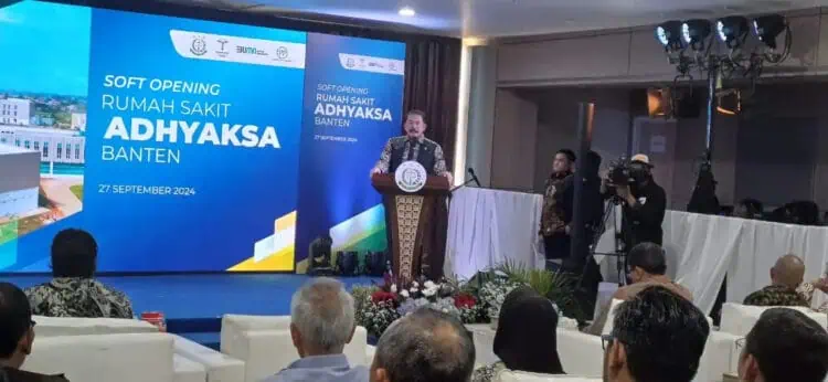 Jaksa Agung RI Resmikan RS Adhiyaksa di Serang