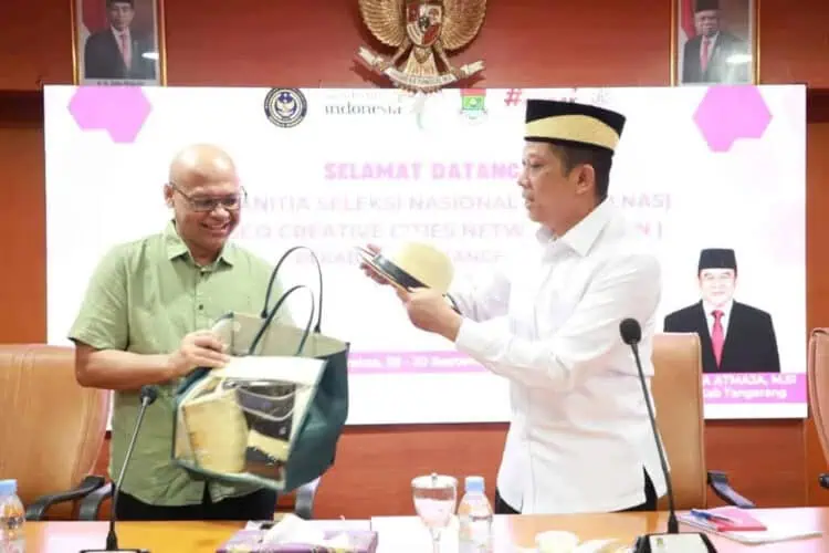 Pj Bupati Tangerang: Kriya Bambu Kabupaten Tangerang Mendunia Sejak 1887