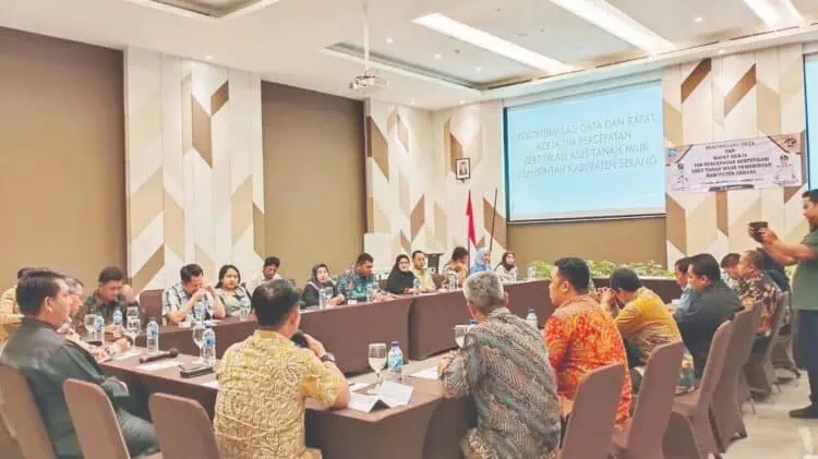 BPKAD Kabupaten Serang Targetkan 470 Bidang Tanah Disertifikatkan 