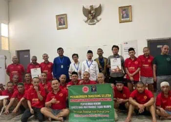 Posbakumadin dan Lazuardo Logistic Gelar Penyuluhan dan Bantuan Hukum