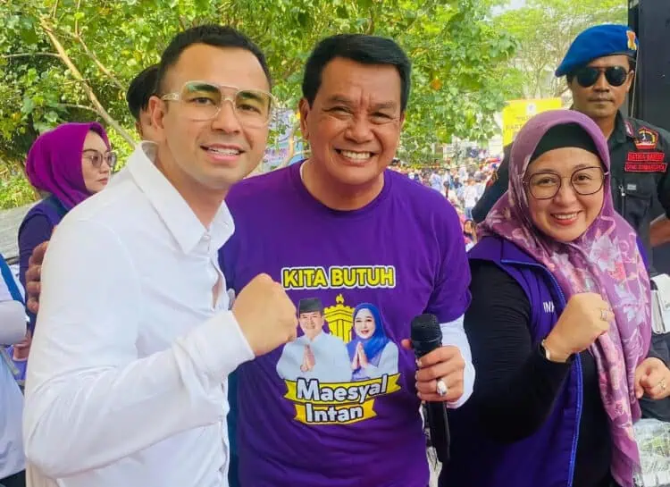 Di Hadapan Ribuan Masyarakat, Maesyal-Intan Janjikan Perluas Sekolah Gratis