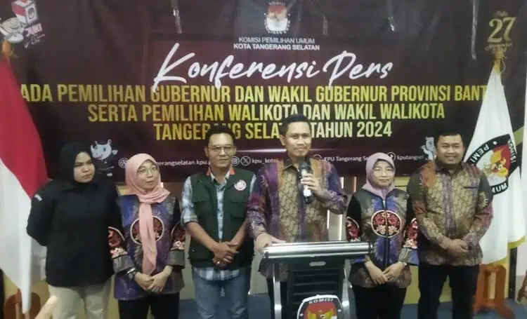 Pengundian Nomor Urut, KPU Tangsel Batasi 50 Orang Tiap Pasangan Calon