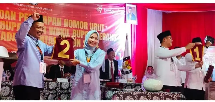 Pilbup Serang, Andika - Nanang Nomor 1 dan Zakiyah - Najib Nomor 2