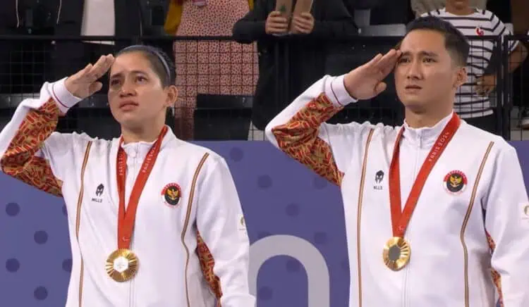 Ramdani/Leani Sumbang Emas Pertama Indonesia