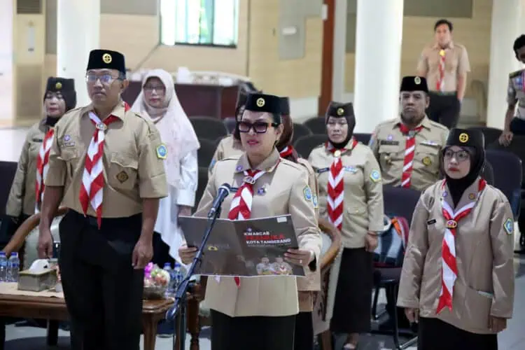 Saka BNN Kota Tangerang Dilantik, Sekda Herman: Wujud Nyata Perangi Narkoba