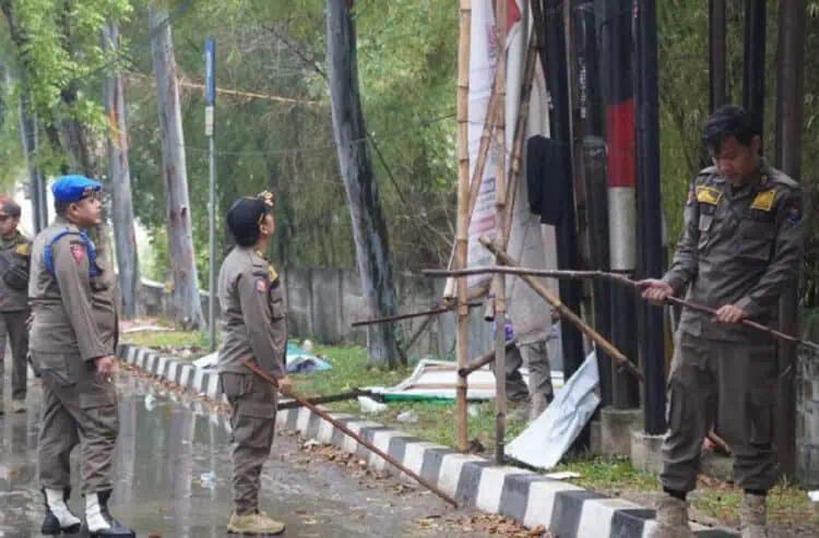Penertiban APK Nakal, Satpol PP Butuh Bawaslu Banten