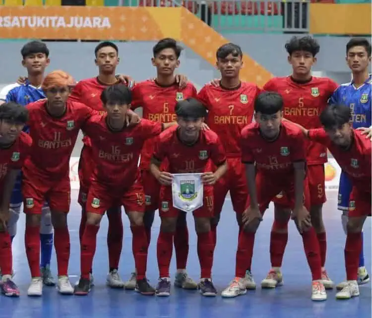 Kalahkan NTT, Tim Futsal Banten Raih Perunggu PON XXI Aceh-Sumut