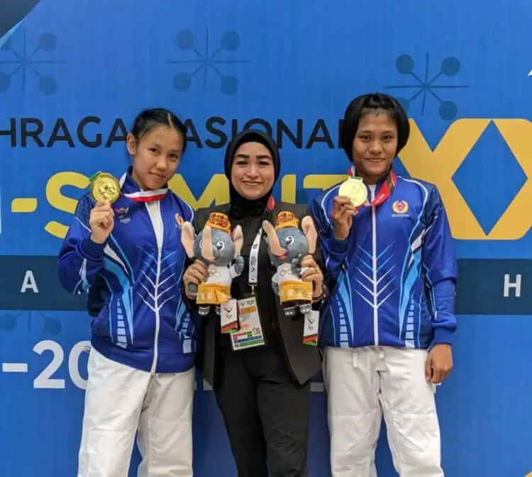 Dua Pejudo Putri Banten Rebut Emas PON XXI Aceh-Sumut