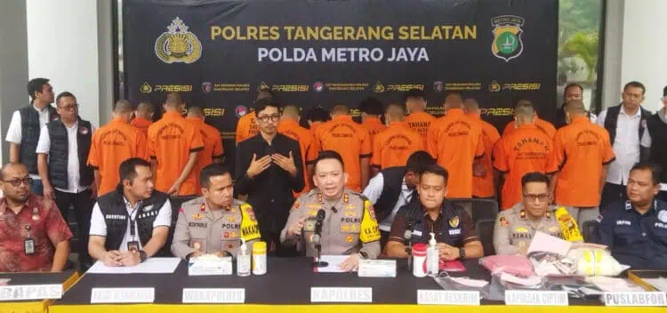 Buntut Pelajar Tewas di Ciputat, Polres Tangerang Selatan Ungkap 14 Kasus Obat Terlarang