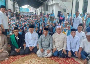 Ribuan Warga Cilongok Pasar Kemis Dukung Mad Romli-Irvansyah, Programnya Pro Kesejahteraan Rakyat