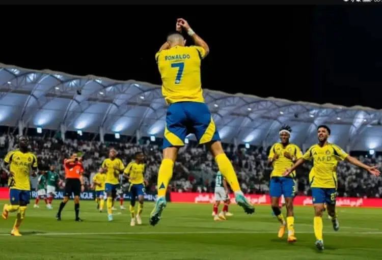 Al Ettifaq Vs Al Nassr, Ronaldo Cetak Satu Gol