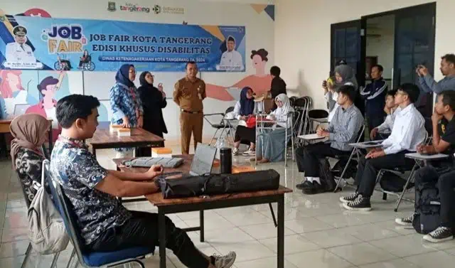 Bursa Kerja Khusus Kaum Disabilitas Disambut Antusias