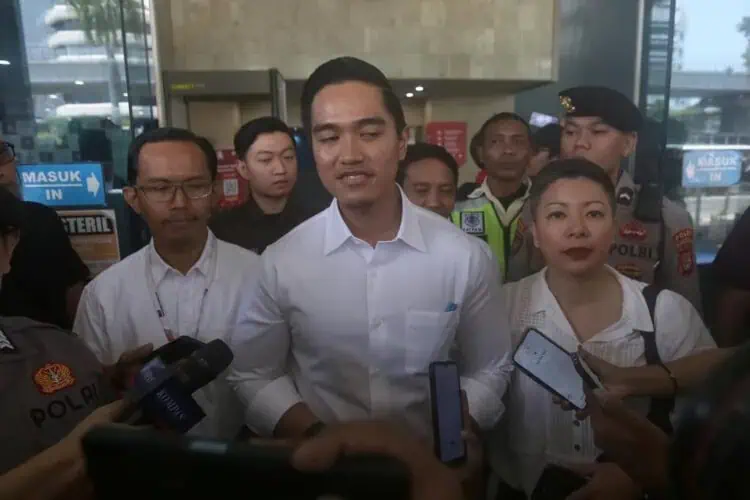 Datangi KPK Soal Gratifikasi Jet ke AS, Kaesang Sebut Inisial Y