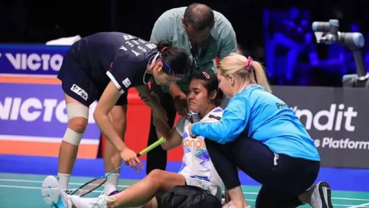 Cedera, Gregoria Mariska Menepi Sepekan