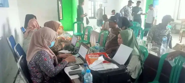 Mudahkan Masyarakat Membuat NIB, DPMPTSP Kabupaten Pandeglang Turunkan Tim