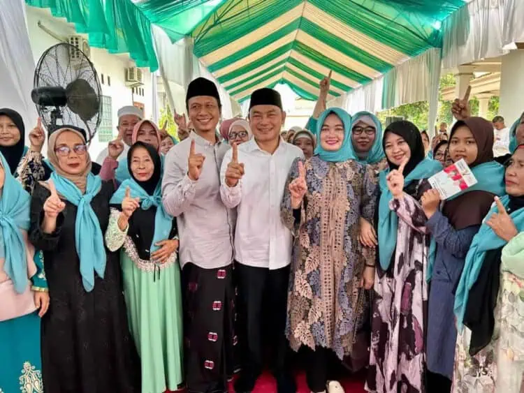 Sambangi Warga dan Tokoh di 5 Lokasi, Mad Romli-Irvansyah Paparkan 3 Program Unggulan
