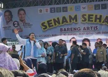 Di Hadapan Ribuan Pendukung, Maesyal-Intan Janji Berantas Pungli Ketenagakerjaan