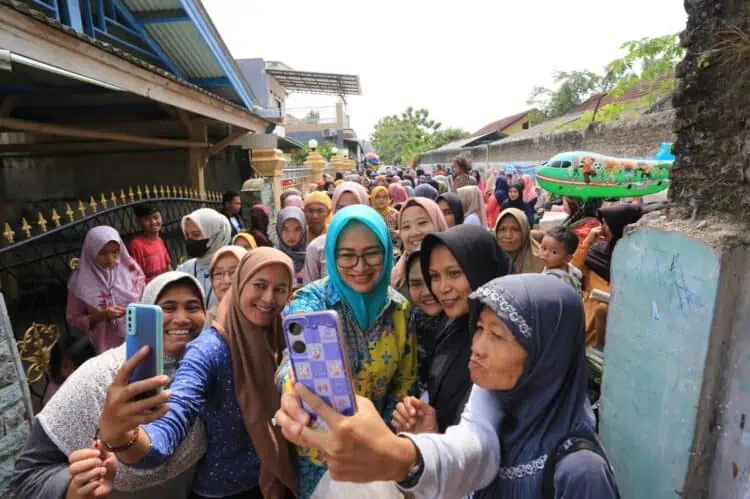 Airin Minta Warga Dukung Prabowo-Gibran, Aspirasikan Pemekaran Daerah di Lebak