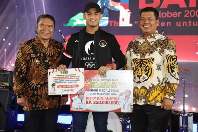 Pemprov Banten ‘Sawer’ Ratusan Atlet Berprestasi, Total Anggaran Capai Miliaran Rupiah