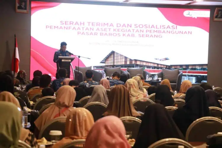 BPPW Banten Serah Terima Pasar Baros kepada Ratusan Pedagang