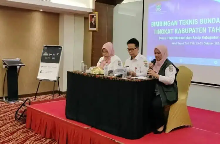 Tingkatkan Literasi Anak, DPAD Kabupaten Tangerang Gelar Bimtek Bunda Literasi