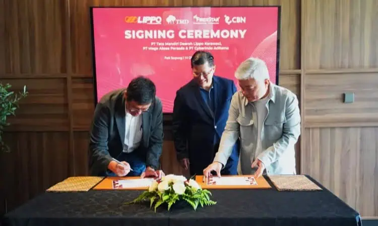 Gandeng FiberStar dan CBN, Lippo Karawaci Hadirkan Koneksi Internet Cepat Berbasis Fiber To The Home