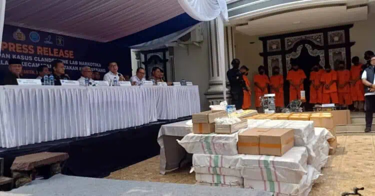 6,9 Juta Butir Obat PCC Ilegal Diproduksi di Kota Serang