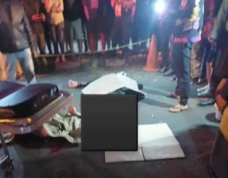 Hilang Kendali, Pemotor Trail Tewas Menabrak Pohon di Pondok Aren