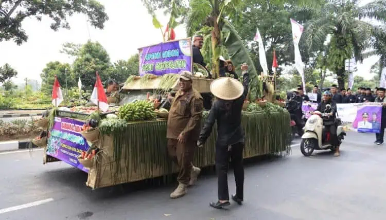 Karnaval Budaya HUT ke-392 Kabupaten Tangerang Meriah