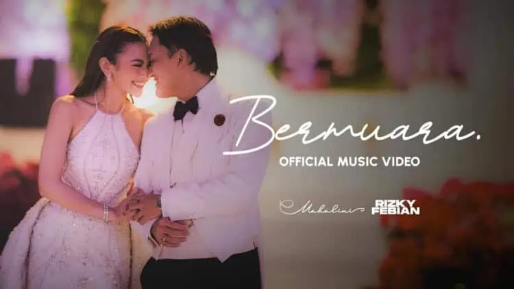 Lirik Lagu Bermuara - Rizky Febian Feat. Mahalini