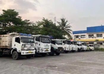 Dishub Kabupaten Tangerang Gelar Razia, 17 Truk Tanah Ditilang