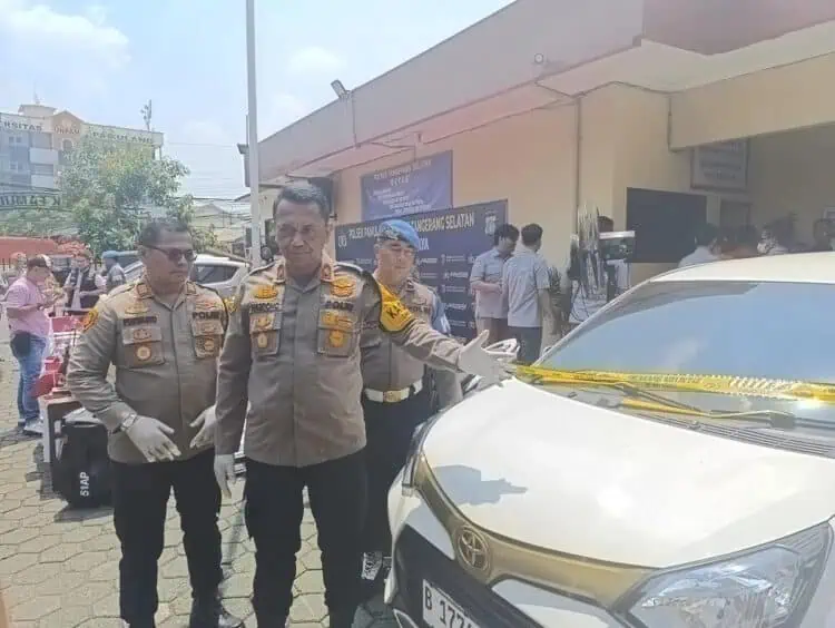 Polsek Pamulang Tangkap Tersangka Penggelapan 11 Mobil Rental