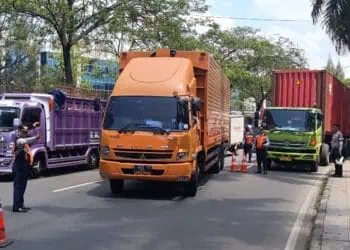 Dishub Tangsel Perketat Pengawasan Mobil Barang di Jalan Perbatasan