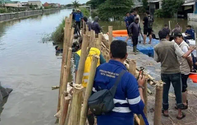 PUPR Kota Tangerang Siap Aktifkan 15 Mesin Pompa Air Pasca Pemasangan Kisdam