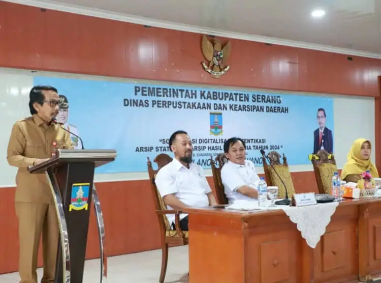 DPKD Kabupaten Serang Ajak OPD Jaga dan Amankan Keaslian Arsip