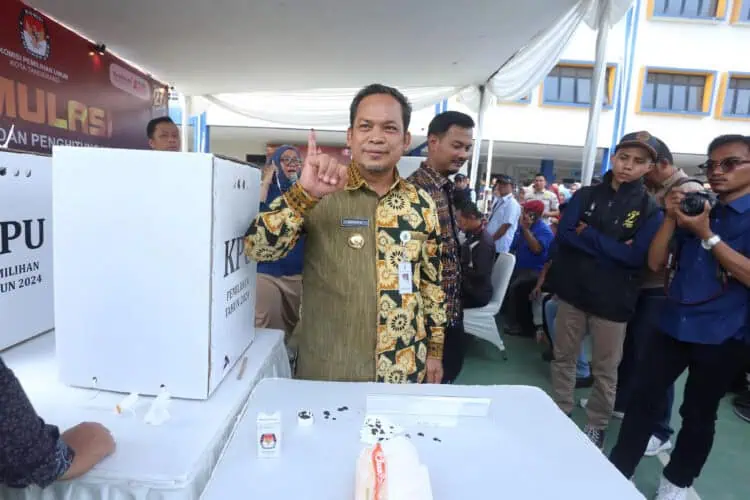 Simulasi Pemungutan Suara, Wali Kota Apresiasi Kesiapan KPU Kota Tangerang