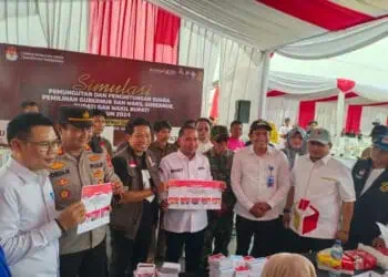 KPU Kabupaten Tangerang Gelar Simulasi Pemungutan dan Penghitungan Suara Pilkada