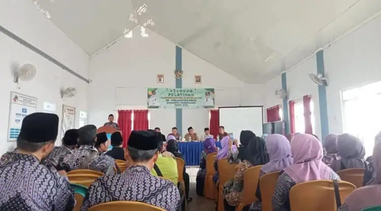 Kegiatan Litbang Guru MDT dan PTQ Kecamatan Patia Pandeglang Jadi Ajang Silaturahmi