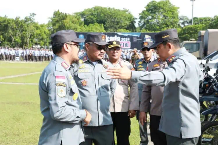 9.518 Satlinmas dan Pol PP Jaga Kondusifitas Pilkada di Kabupaten Tangerang