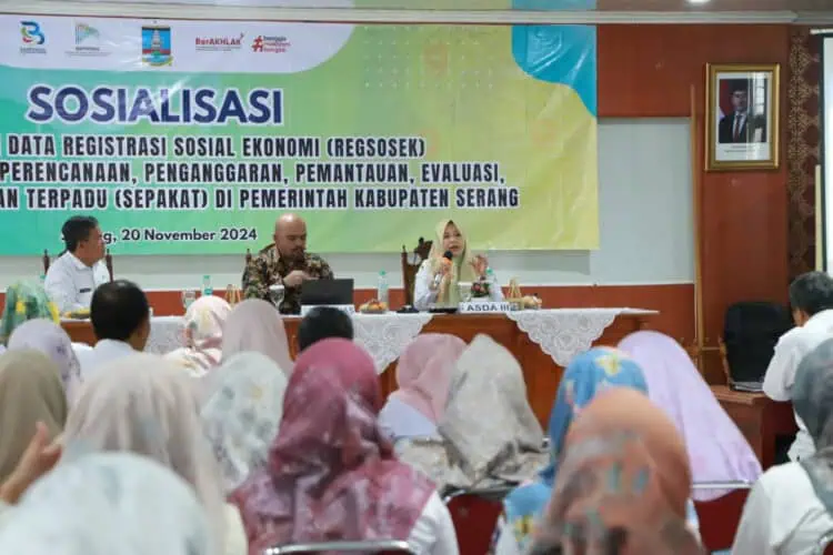 Pemkab Serang dan Bappenas Kenalkan Data Regsosek