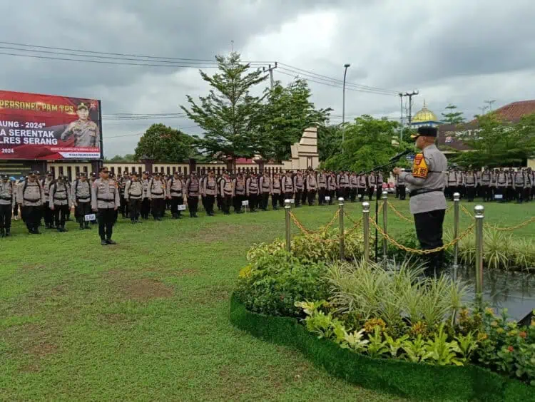 Pilkada Serentak 2024, Polres Serang Kerahkan 1000 Personel Amankan TPS