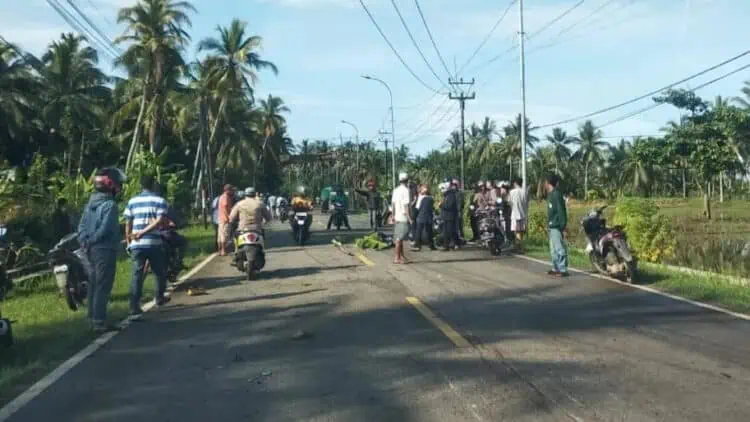 Kecelakaan Maut, Anak dan Ibu Tewas Terlindas Truk Tangki di Pandeglang
