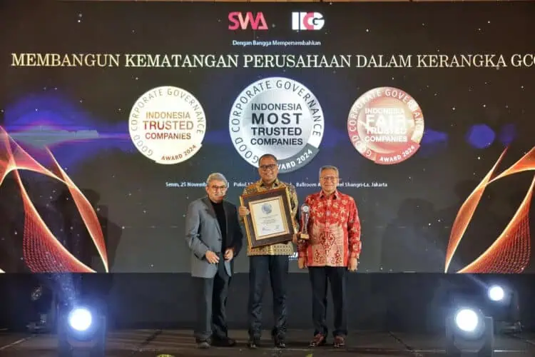 Bank bjb Raih Penghargaan Indonesia Good Corporate Governance Award 2024