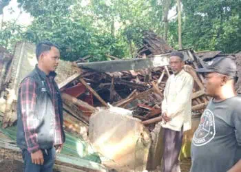 Diterjang Angin Kencang, Rumah Warga Pandeglang Porak Poranda