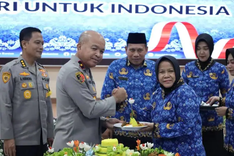 Polda Banten Gelar Syukuran Peringatan HUT KORPRI ke-53 Tahun 2024